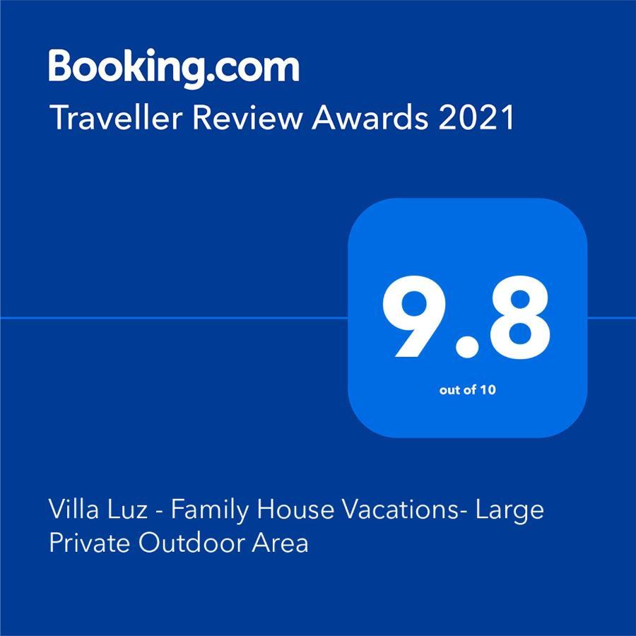 Villa Luz - Family House Vacations- Large Private Outdoor Area Санта-Круш Екстер'єр фото